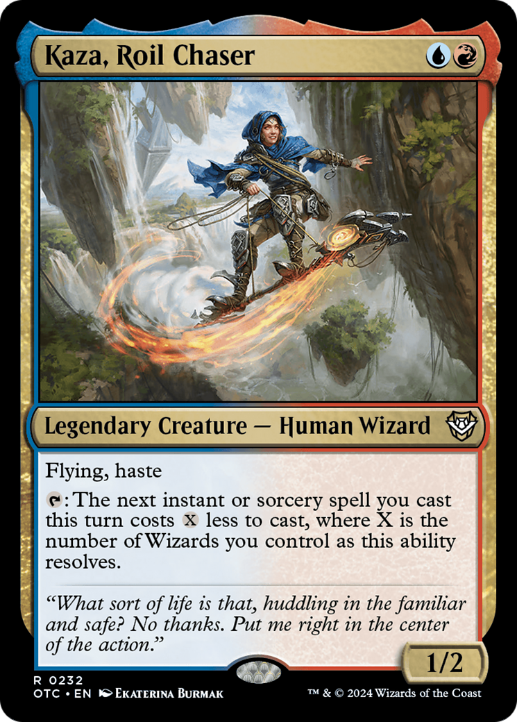 Kaza, Roil Chaser [Outlaws of Thunder Junction Commander] | Enigma On Main