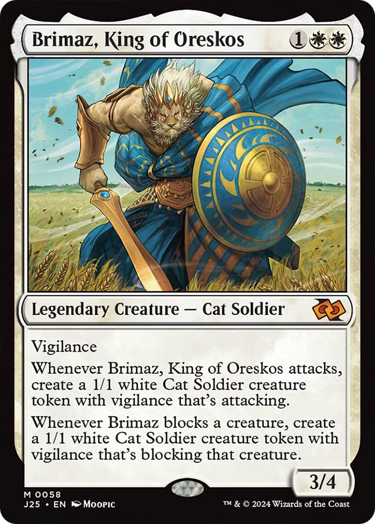 Brimaz, King of Oreskos [Foundations Jumpstart] | Enigma On Main