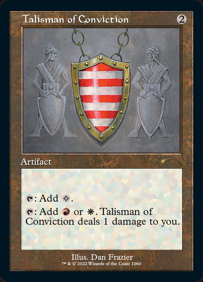 Talisman of Conviction (Foil Etched) [Secret Lair Drop Series] | Enigma On Main