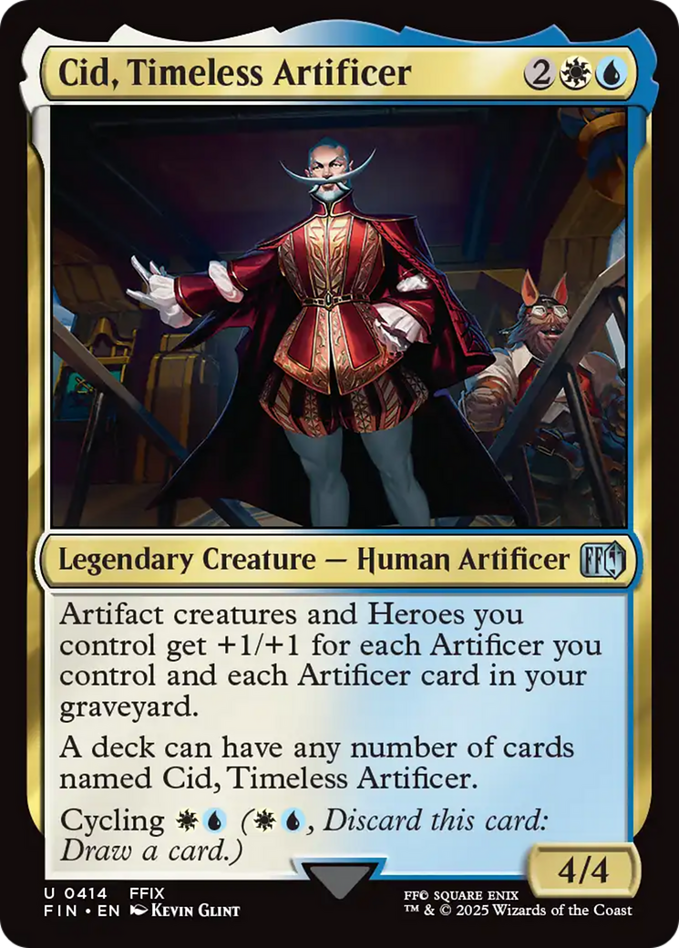 Cid, Timeless Artificer (0414) [FINAL FANTASY] | Enigma On Main