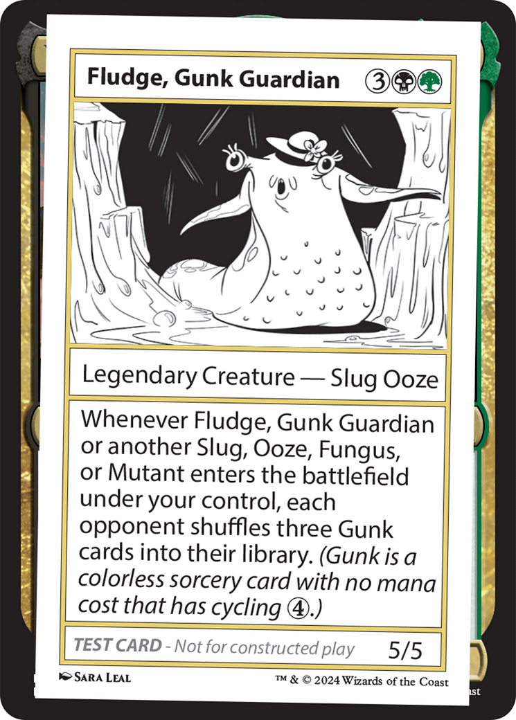 Fludge, Gunk Guardian [Mystery Booster 2 Playtest Cards] | Enigma On Main