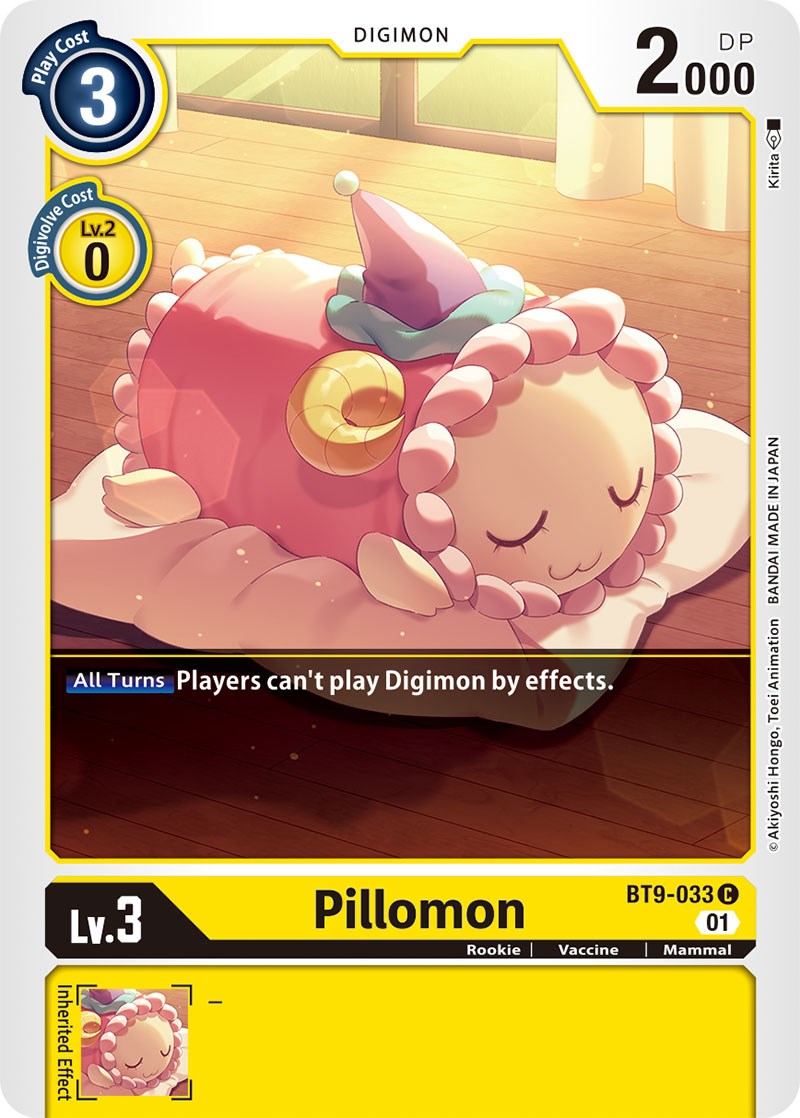 Pillomon [BT9-033] [X Record] | Enigma On Main