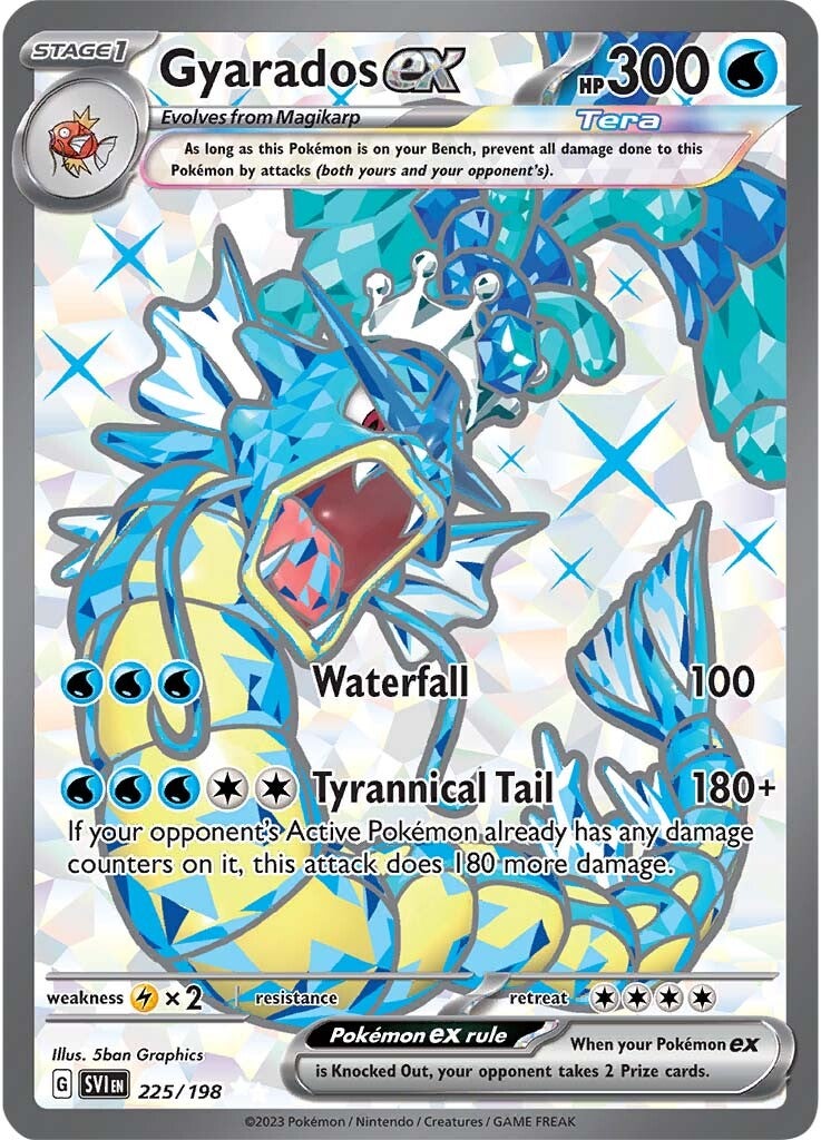 Gyarados ex (225/198) [Scarlet & Violet: Base Set] | Enigma On Main