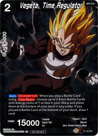 Vegeta, Time Regulator (Championship Final 2019) (P-142) [Tournament Promotion Cards] | Enigma On Main