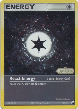React Energy (82/92) (Stamped) [EX: Legend Maker] | Enigma On Main