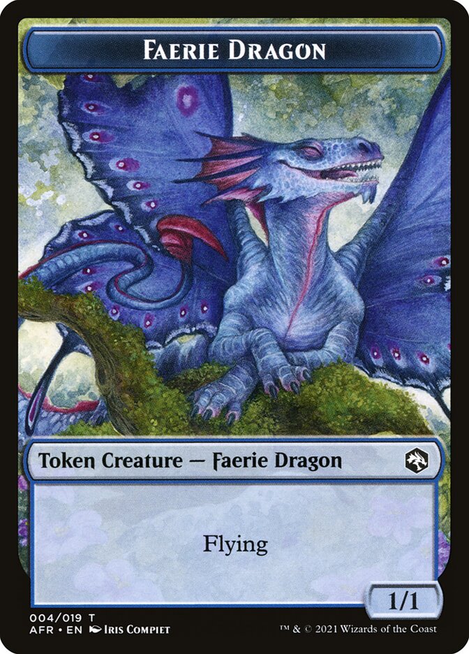 Faerie Dragon Token [Dungeons & Dragons: Adventures in the Forgotten Realms Tokens] | Enigma On Main