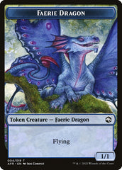 Spider // Faerie Dragon Double-Sided Token [Dungeons & Dragons: Adventures in the Forgotten Realms Tokens] | Enigma On Main