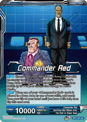 Commander Red // Red Ribbon Robot, Seeking World Conquest (BT17-031) [Ultimate Squad] | Enigma On Main