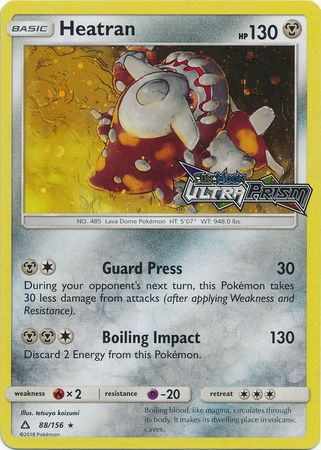 Heatran (88/156) [Alternate Art Promos] | Enigma On Main