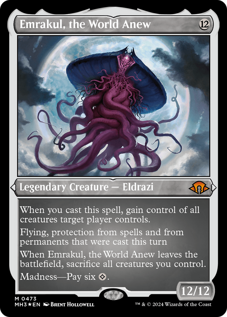 Emrakul, the World Anew (Foil Etched) [Modern Horizons 3] | Enigma On Main