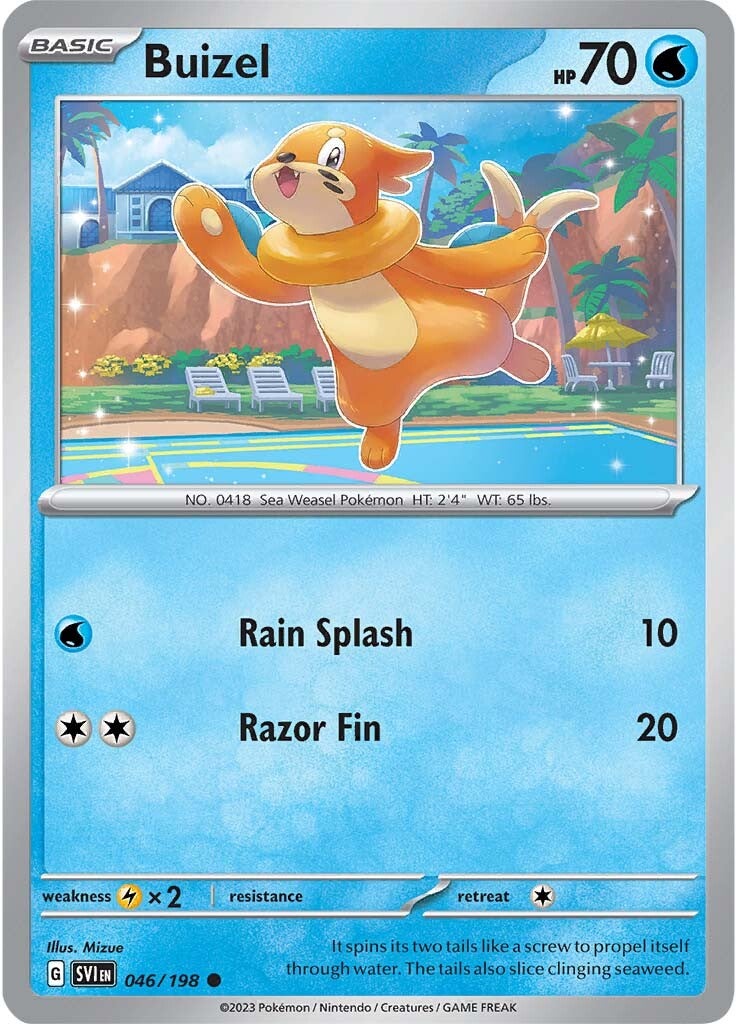 Buizel (046/198) [Scarlet & Violet: Base Set] | Enigma On Main