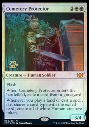 Cemetery Protector [Innistrad: Crimson Vow Prerelease Promos] | Enigma On Main