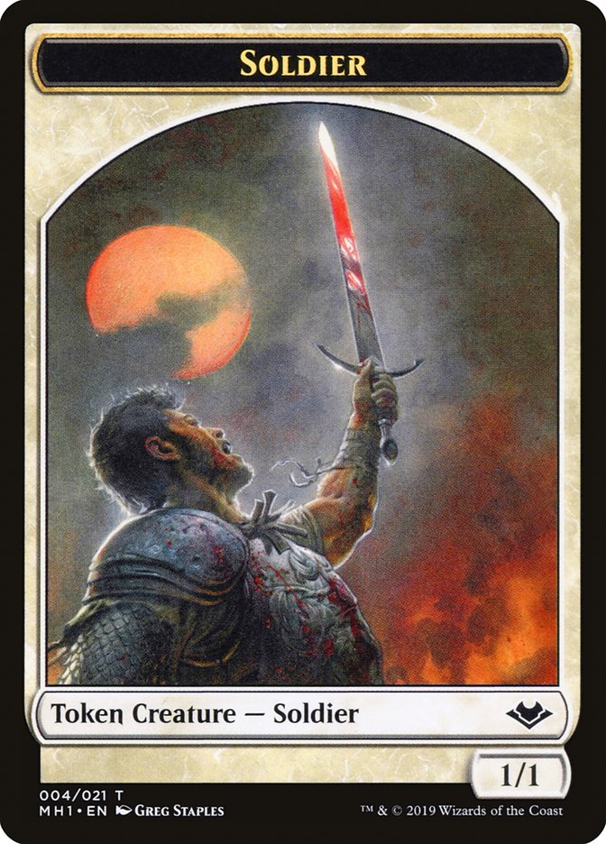 Soldier Token [Modern Horizons Tokens] | Enigma On Main