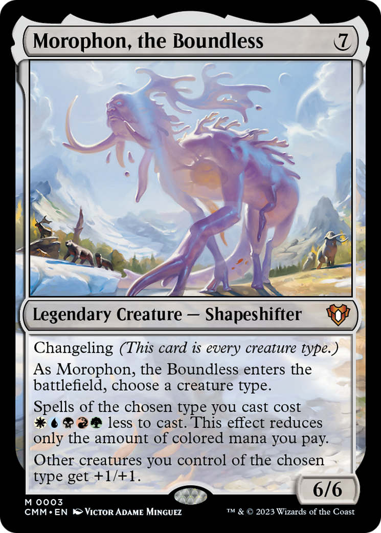 Morophon, the Boundless [Commander Masters] | Enigma On Main