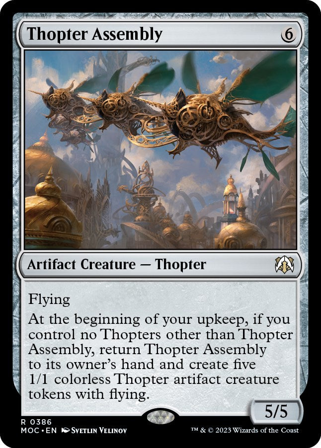 Thopter Assembly [March of the Machine Commander] | Enigma On Main