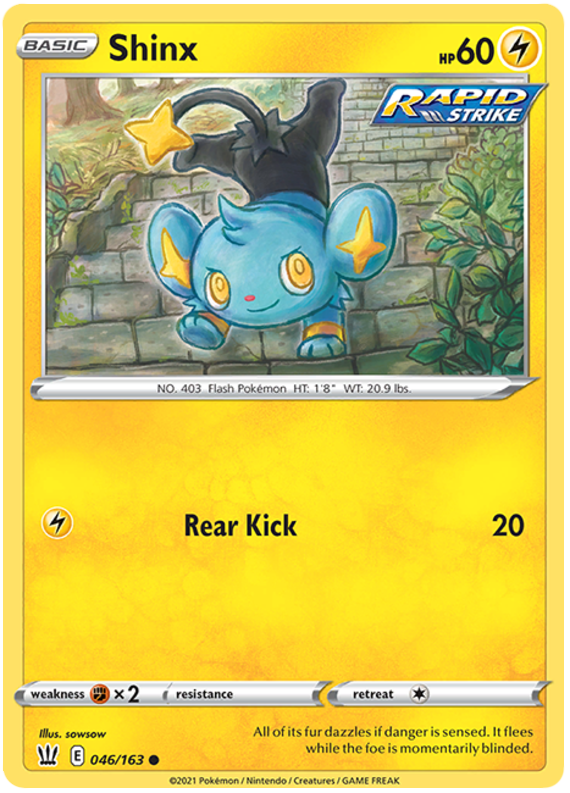 Shinx (046/163) [Sword & Shield: Battle Styles] | Enigma On Main