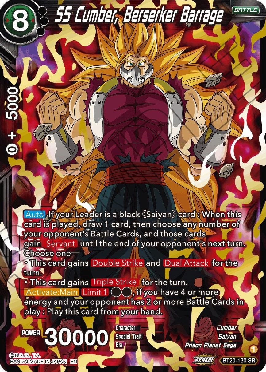 SS Cumber, Berserker Barrage (BT20-130) [Power Absorbed] | Enigma On Main