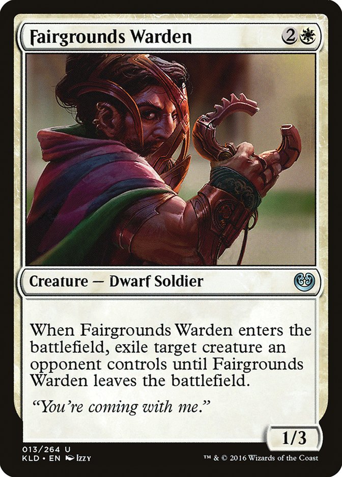 Fairgrounds Warden [Kaladesh] | Enigma On Main