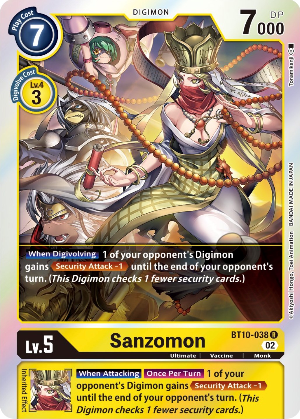 Sanzomon [BT10-038] [Xros Encounter] | Enigma On Main