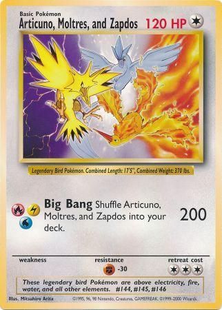 Articuno, Moltres, and Zapdos (Jumbo Card) [Miscellaneous Cards] | Enigma On Main