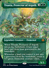 Titania, Protector of Argoth (Borderless Alternate Art) [Modern Horizons 2] | Enigma On Main