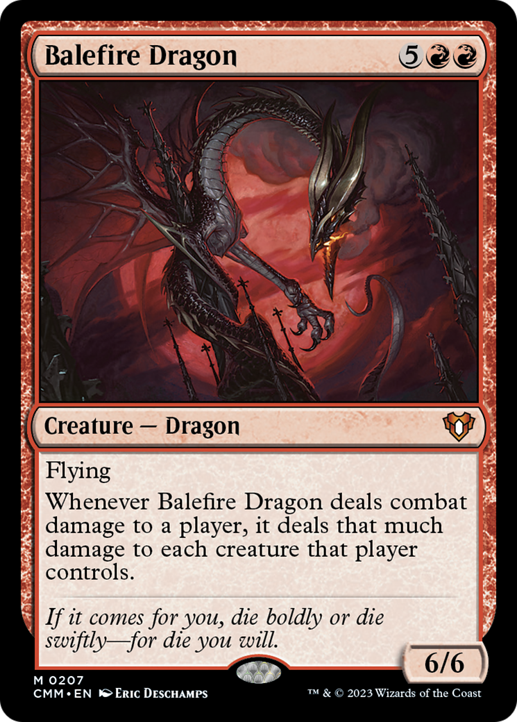 Balefire Dragon [Commander Masters] | Enigma On Main