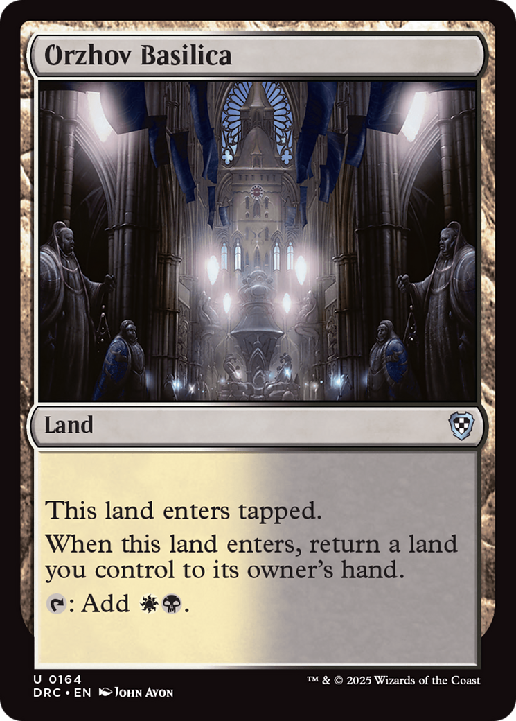 Orzhov Basilica [Aetherdrift Commander] | Enigma On Main