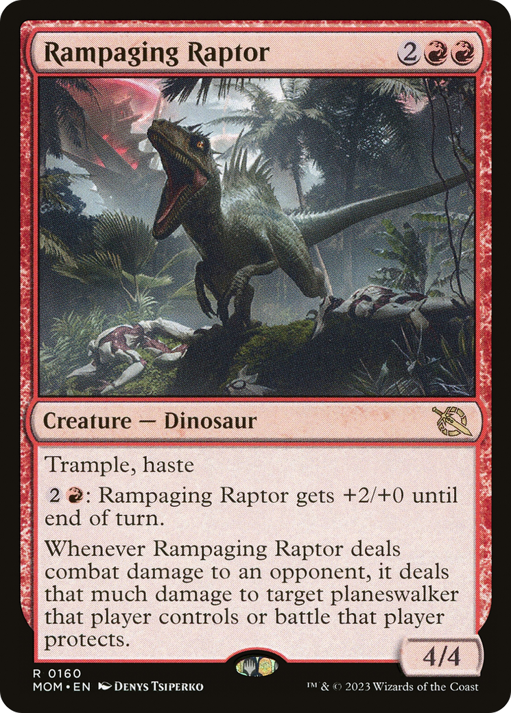 Rampaging Raptor [March of the Machine] | Enigma On Main