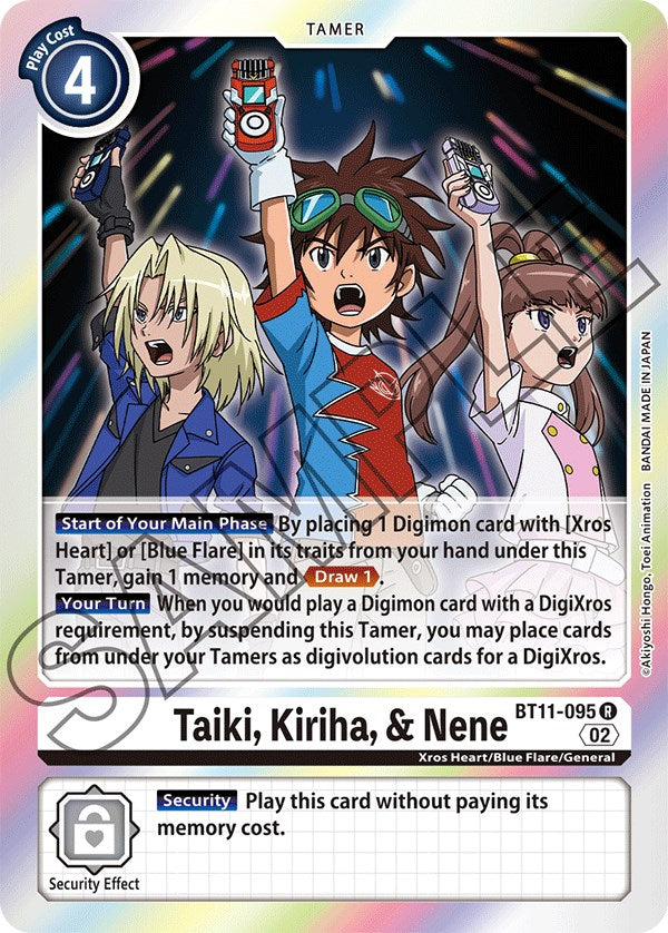 Taiki, Kiriha, & Nene [BT11-095] [Dimensional Phase] | Enigma On Main