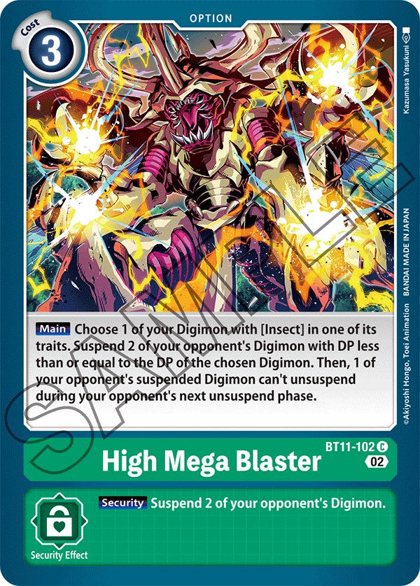 High Mega Blaster [BT11-102] [Dimensional Phase] | Enigma On Main