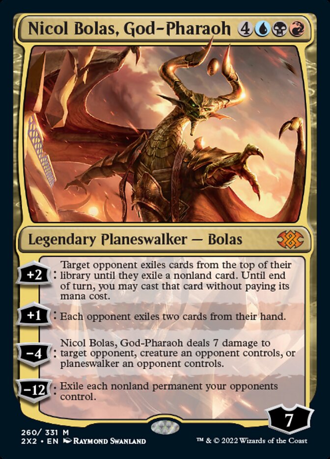 Nicol Bolas, God-Pharaoh [Double Masters 2022] | Enigma On Main