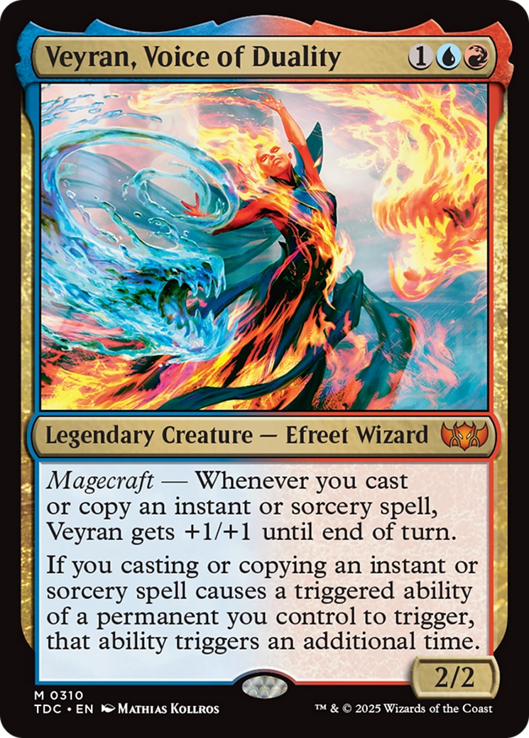 Veyran, Voice of Duality [Tarkir: Dragonstorm Commander] | Enigma On Main