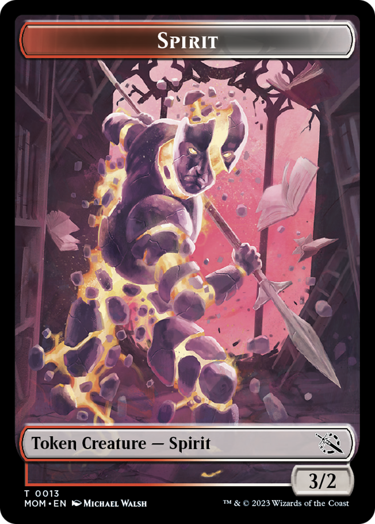 Spirit Token (13) [March of the Machine Tokens] | Enigma On Main