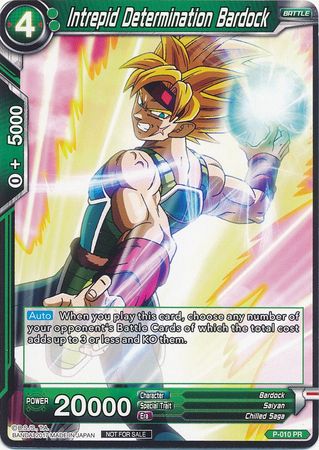 Intrepid Determination Bardock (P-010) [Promotion Cards] | Enigma On Main