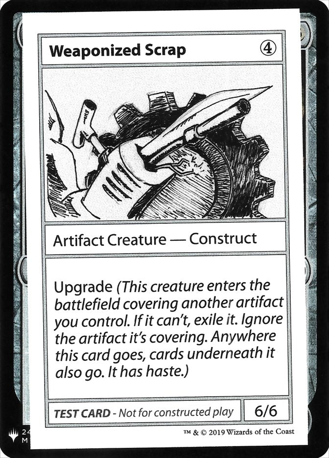 Weaponized Scrap [Mystery Booster Playtest Cards] | Enigma On Main