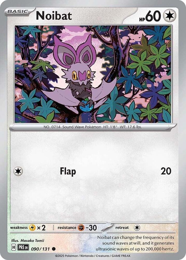 Noibat (090/131) [Scarlet & Violet: Prismatic Evolutions] | Enigma On Main