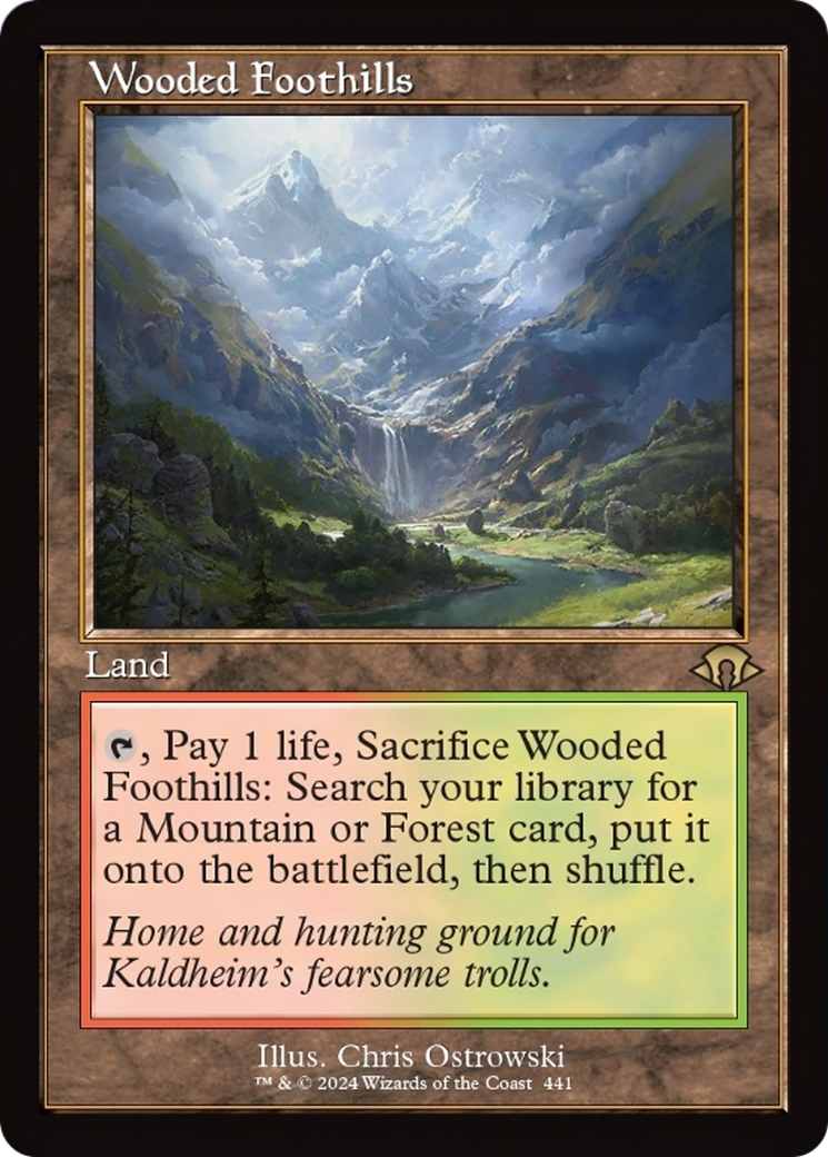 Wooded Foothills (Retro) [Modern Horizons 3] | Enigma On Main