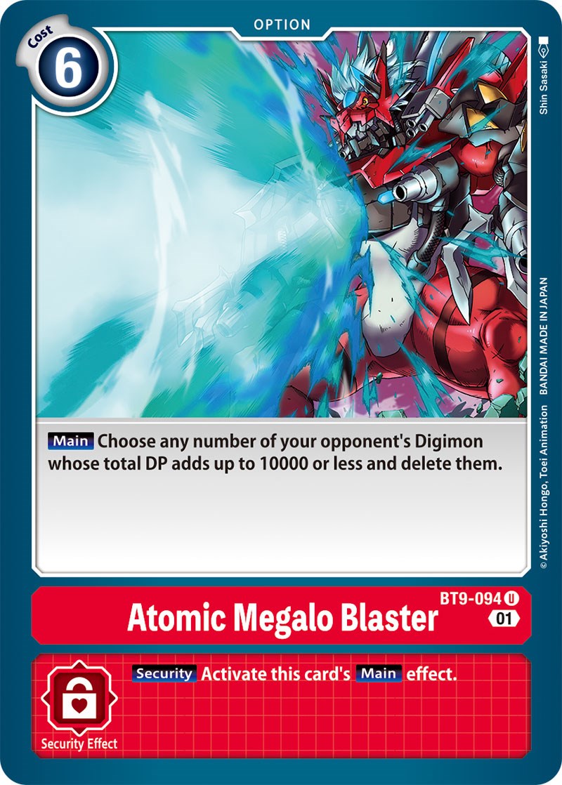 Atomic Megalo Blaster [BT9-094] [X Record] | Enigma On Main