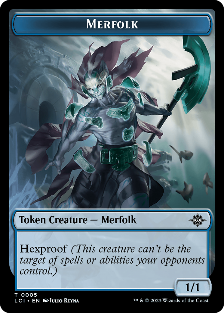 Merfolk Token [The Lost Caverns of Ixalan Tokens] | Enigma On Main