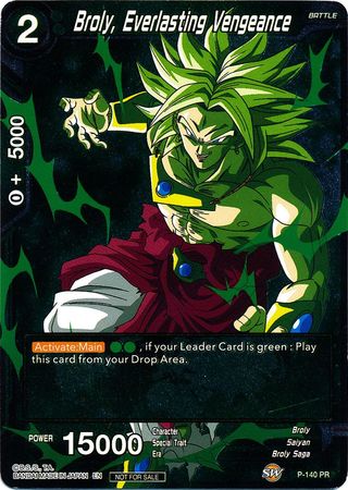 Broly, Everlasting Vengeance (P-140) [Promotion Cards] | Enigma On Main