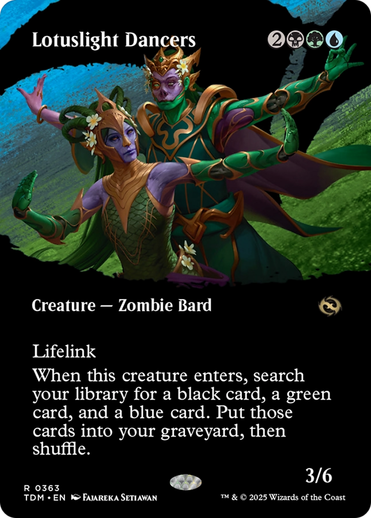 Lotuslight Dancers (Borderless) [Tarkir: Dragonstorm] | Enigma On Main
