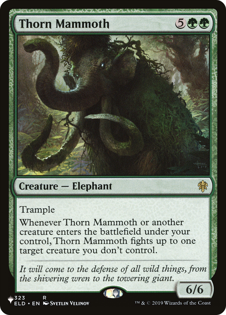 Thorn Mammoth [The List Reprints] | Enigma On Main