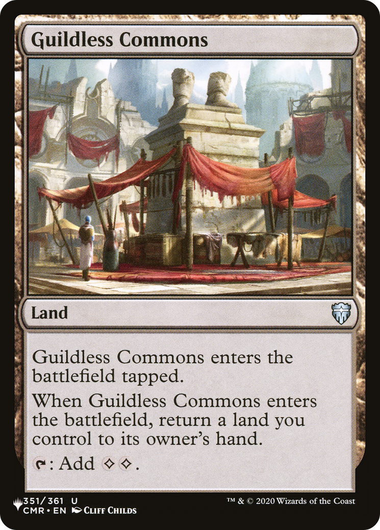 Guildless Commons [The List] | Enigma On Main