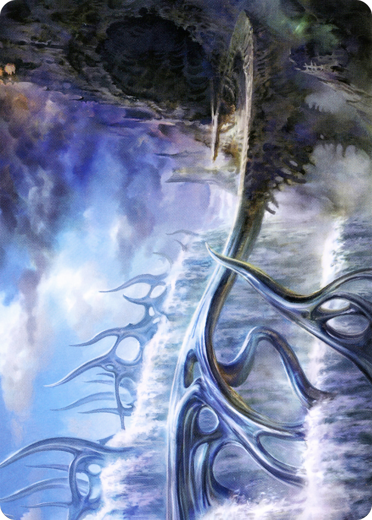 Mistvault Bridge Art Card [Modern Horizons 2 Art Series] | Enigma On Main