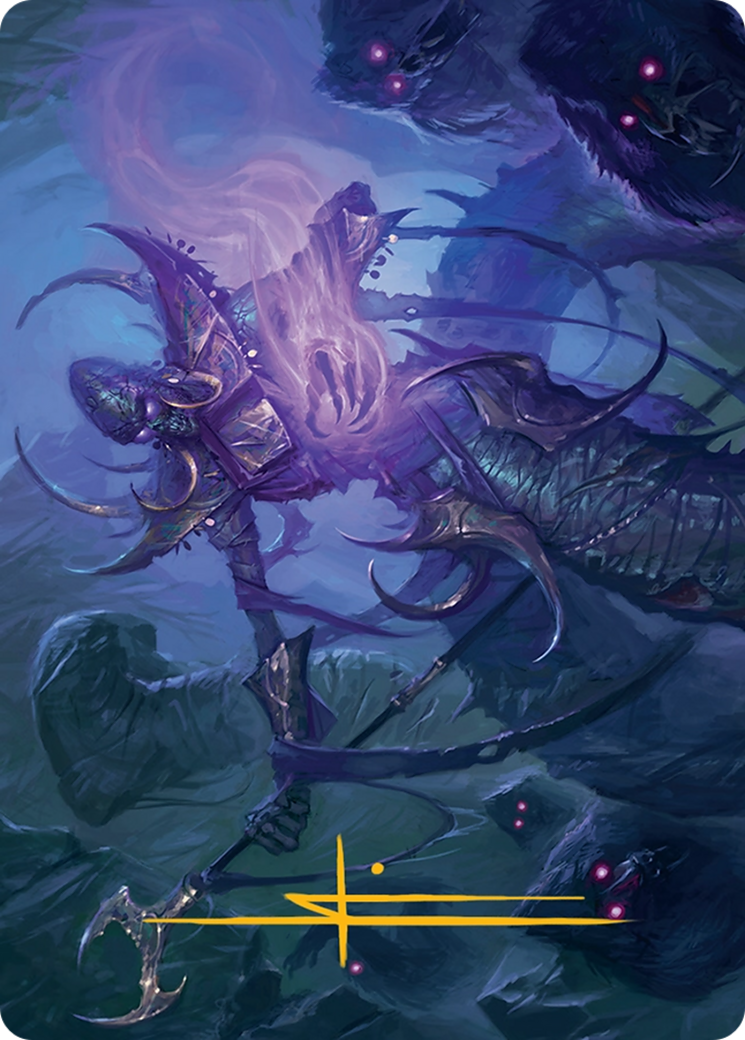 Sidisi, Regent of the Mire Art Card (14/54) [Tarkir: Dragonstorm Art Series] | Enigma On Main