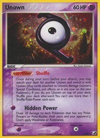 Unown (Z) (Z/28) [EX: Unseen Forces] | Enigma On Main