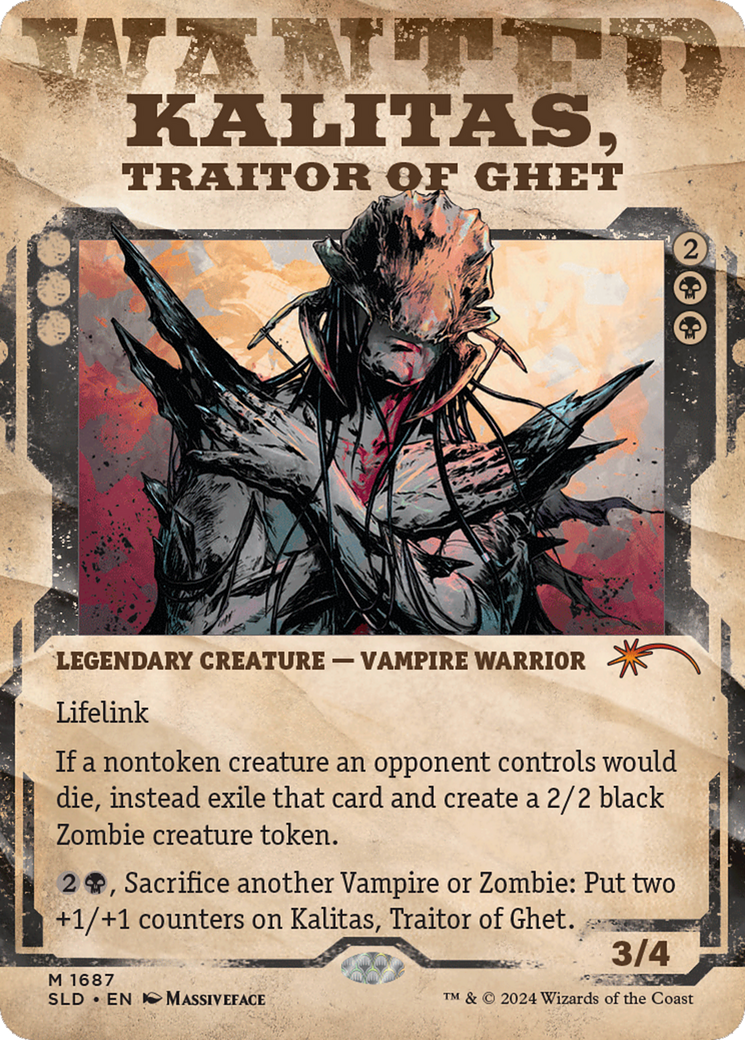 Kalitas, Traitor of Ghet [Secret Lair Drop Series] | Enigma On Main