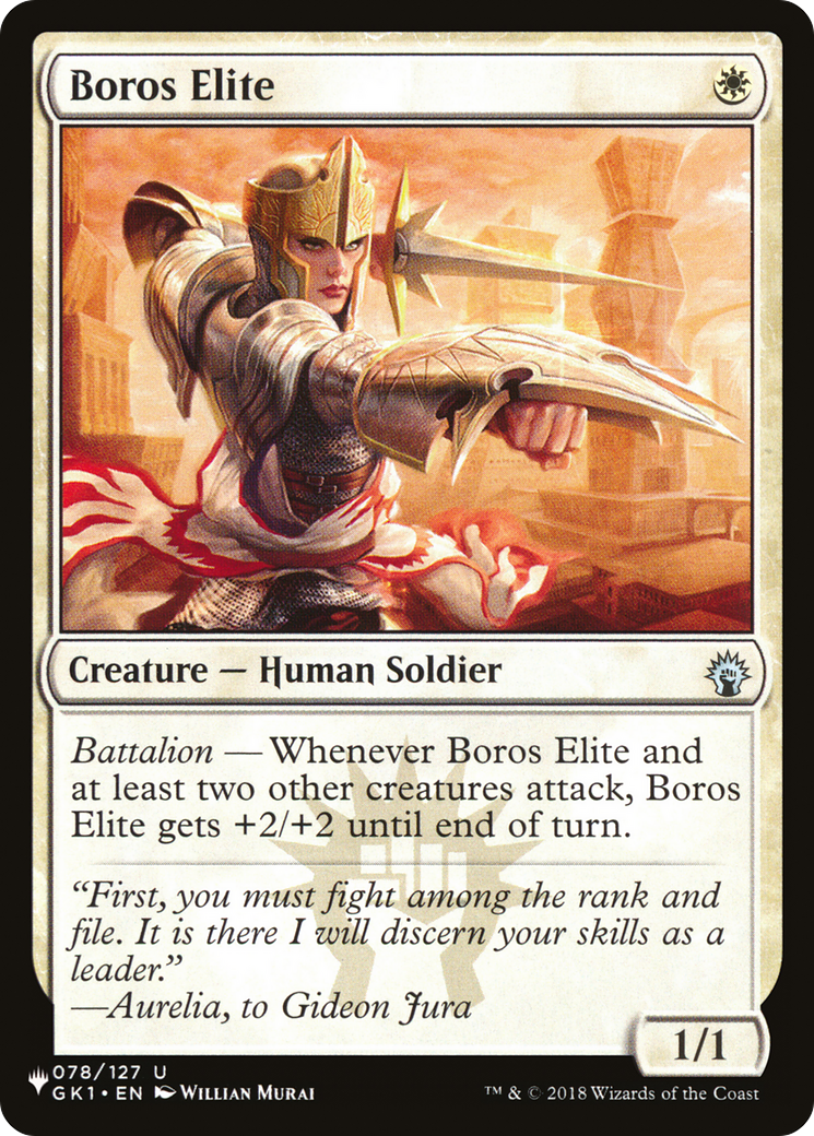 Boros Elite [The List Reprints] | Enigma On Main