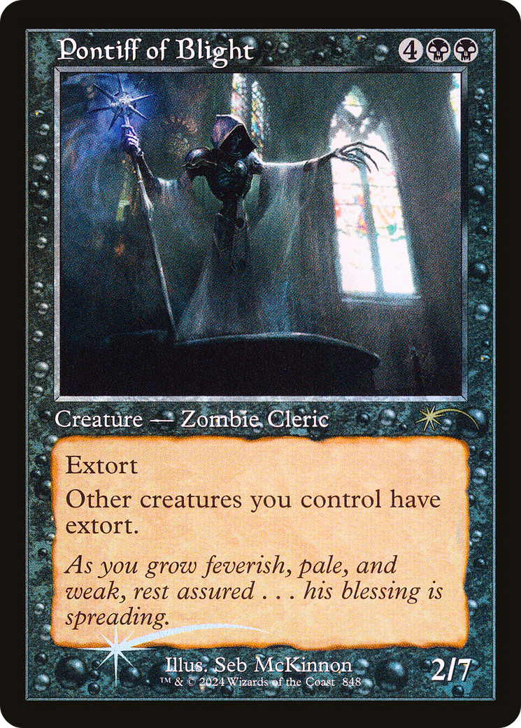 Pontiff of Blight (Retro Frame) [Secret Lair Drop Series] | Enigma On Main