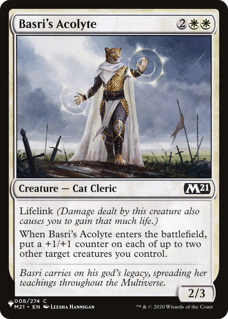 Basri's Acolyte [The List Reprints] | Enigma On Main